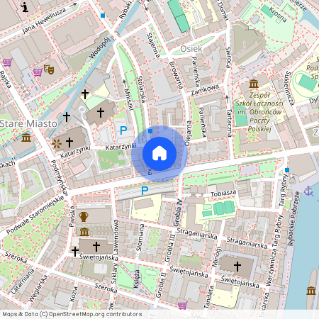 ul. Podwale Staromiejskie, Śródmieście, Gdańsk, pomorskie