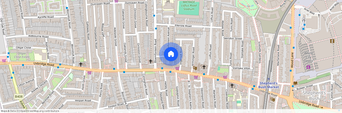 Bloemfontein Avenue, Shepherds Bush