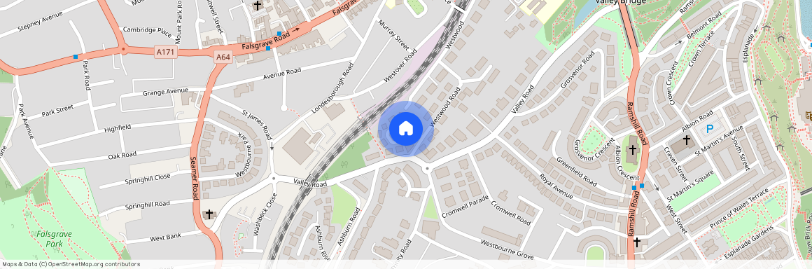 Westwood Gardens, Scarborough, North Yorkshire, YO11