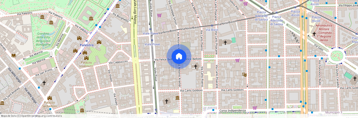 Via Felice Bellotti, Milan, Lombardy 20129