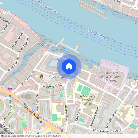 George Row, Shad Thames, London, SE1