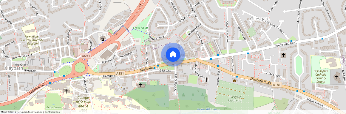 Gilesgate, Durham City, DH1 1JA, Durham