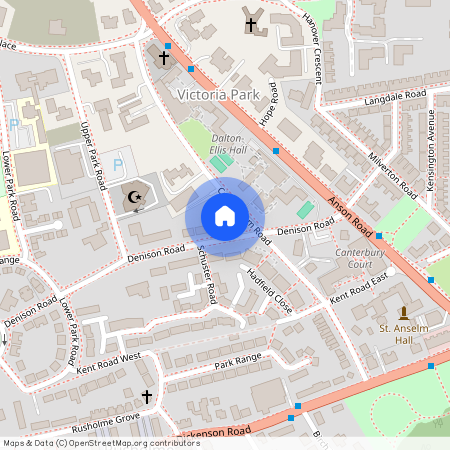 Denison Rd (For Academic 2021-22), Victoria Park, Manchester M14