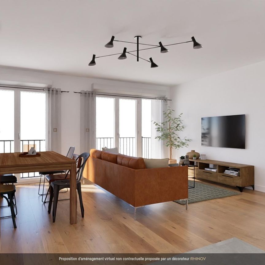 location Appartement T3 DE 62.73m² À COURBEVOIE - Photo 1