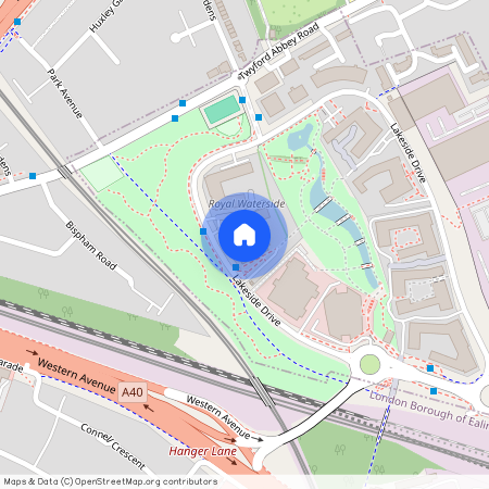 Lakeside Drive, Abbotsford Court, NW10, London