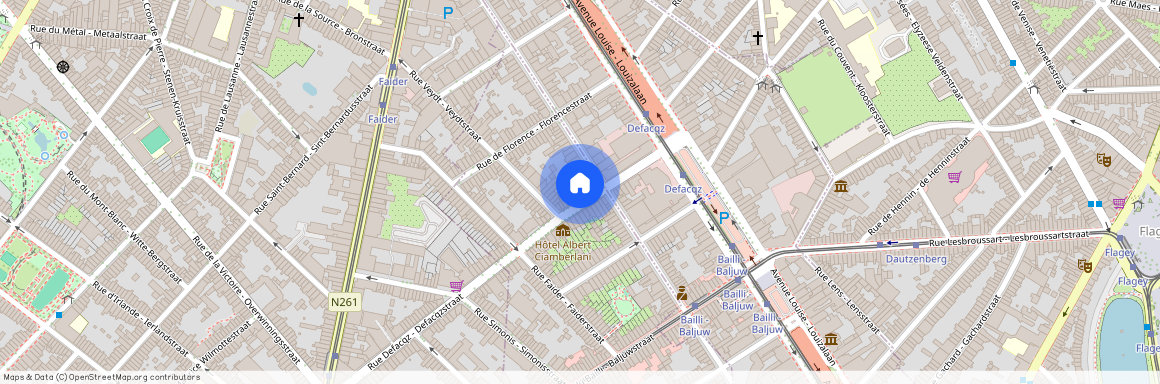 Rue Defacqz - Defacqzstraat, 13, 1050, Ixelles