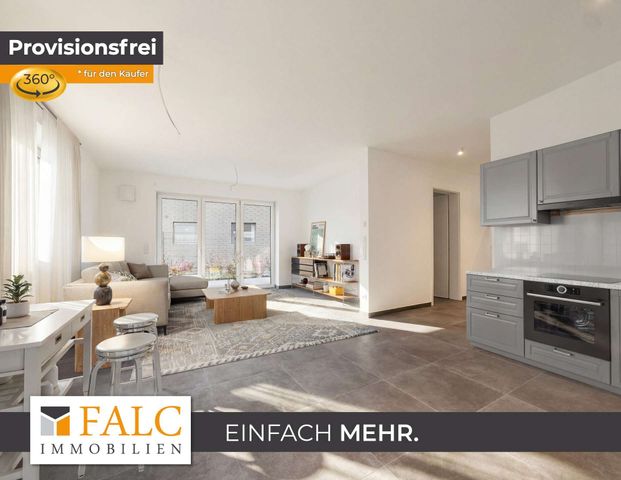 Erdgeschosswohnung mit Garten - Neubau, barrierefrei, KfW-40 - Foto 1