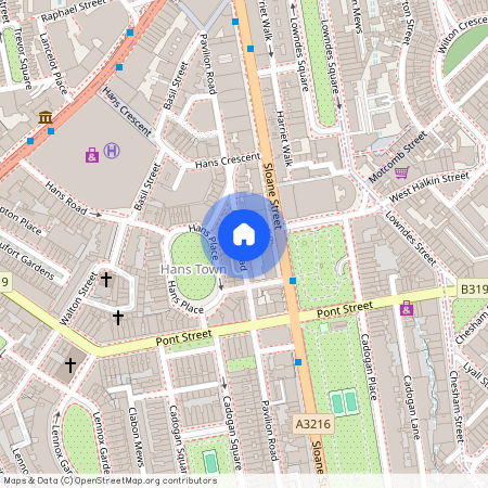 Sloane Street, Sloane Square, London, SW1X