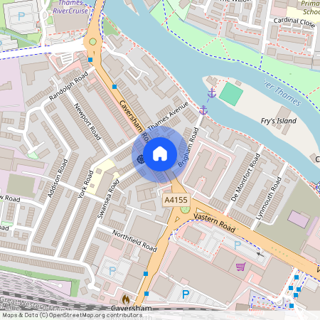 Caversham Road, Reading, Berkshire, RG1