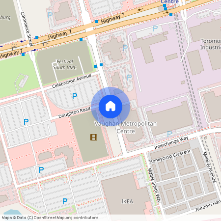 08 Interchange Way #2307, Vaughan, Vaughan Corporate Centre