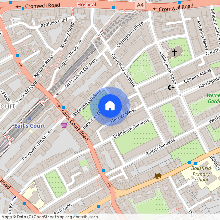 Barkston Gardens, South Kensington, London, SW5