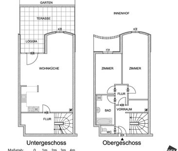 Grünruhelage: Schöne 3-Zimmer-Maisonette mit großer Terrasse und Ga... - Photo 6