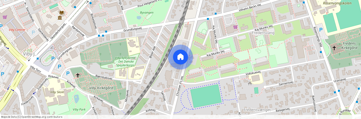 Christian X´s vej 64A, 1. 6. 8260 Viby J