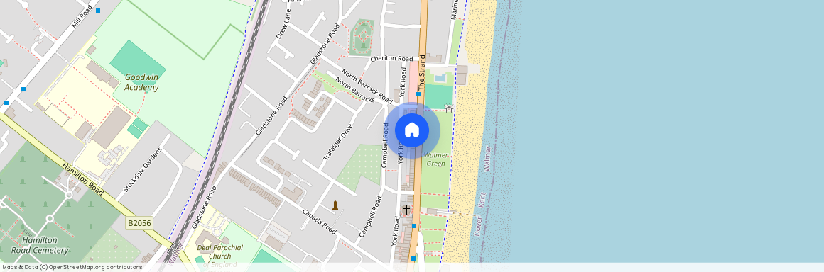 The Strand, Walmer, Deal, Kent, CT14