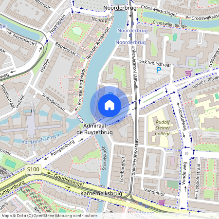 Admiraal De Ruyterweg, 57, Rotterdam