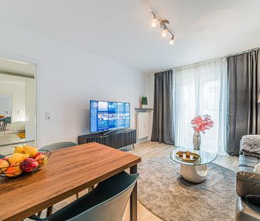 City-Residence: Modern möblierte 3-Zi.-Wohnung mit Balkon in F-Esch... - Photo 3