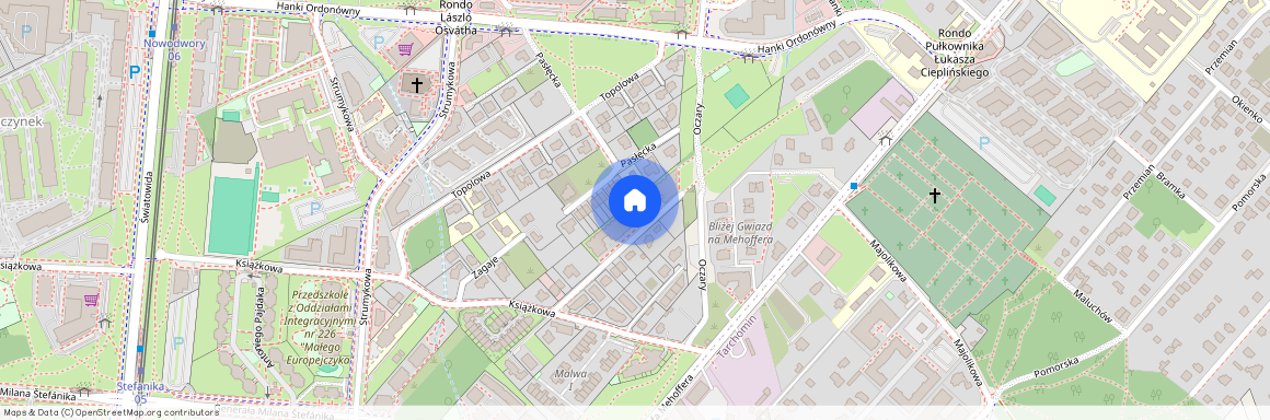 ul.Oczary 9/67, Nowodwory, Białołęka, Warszawa, mazowieckie