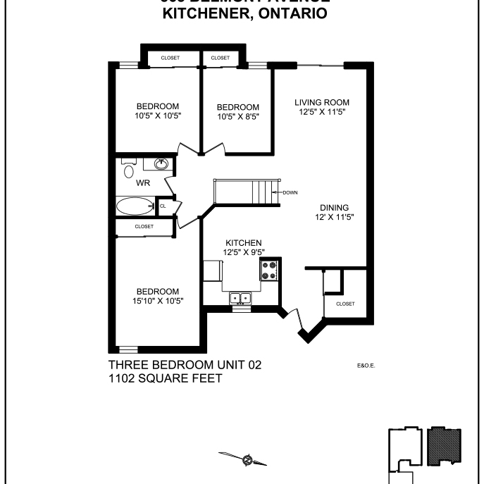 3 Bedroom Townhome - Photo 1