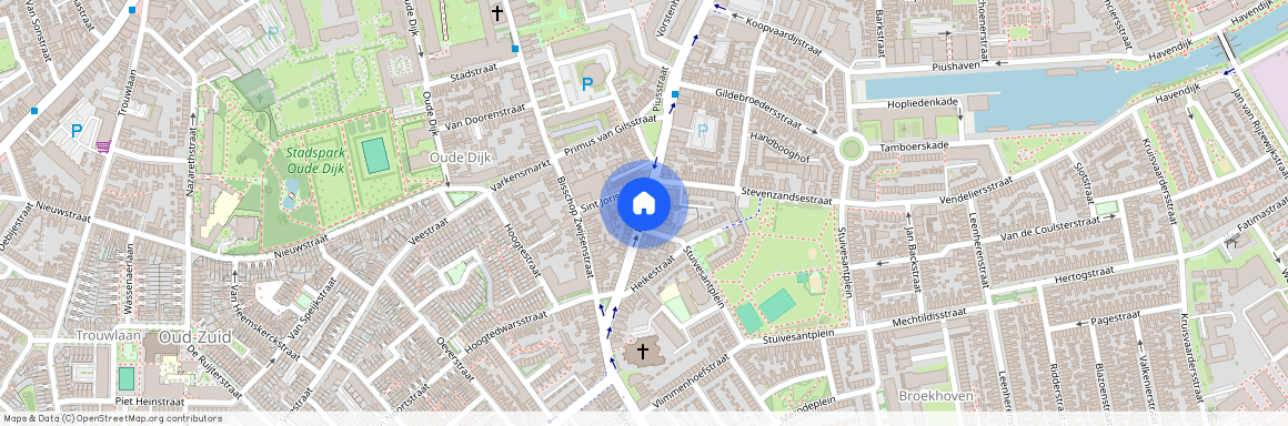 Broekhoven I, 5021 JC, Piusstraat, Tilburg