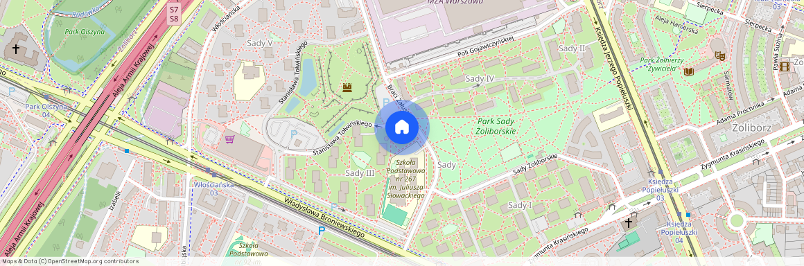 Sady Żoliborskie, Żoliborz, Warszawa, mazowieckie