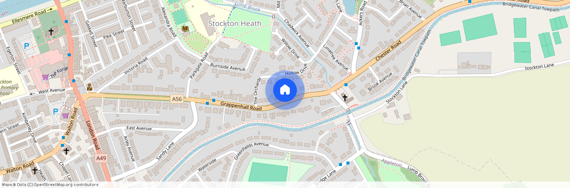 Grappenhall Road, Stockton Heath, WA4