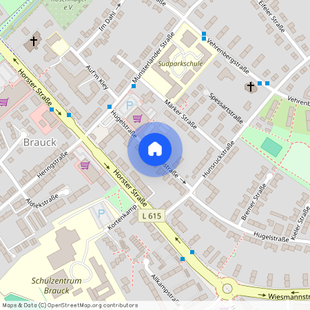 Hügelstr. 15, 45968 Gladbeck OT Rosenhügel