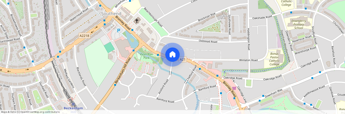 Bromley Road, Bromley, London, SE6