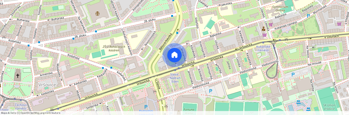 Gruzínská, Praha 10 - Vršovice