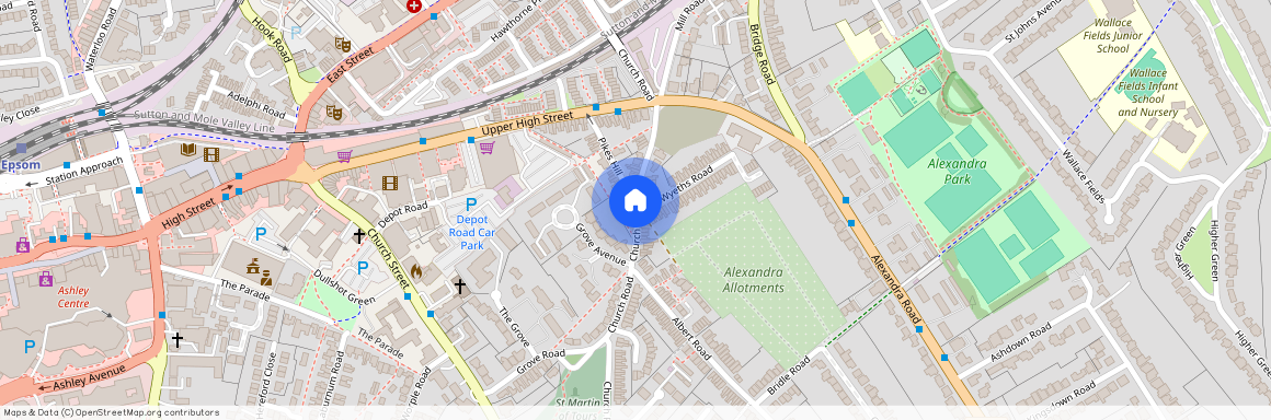 Church Road, Epsom, KT17
