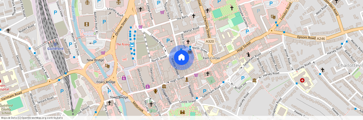 North Street, Guildford, Guildford, GU1