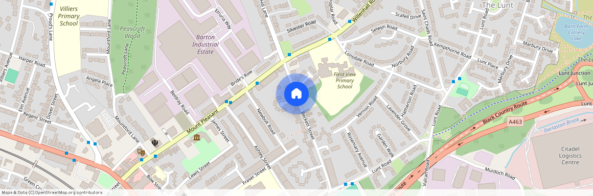 Beckett St / Tryon Place, Beckett Street, Bilston, WV14 7NS, United Kingdom, Wolverhampton