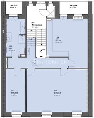 Exclusive 6.5-room duplex apartment near Messe Basel - Photo 4