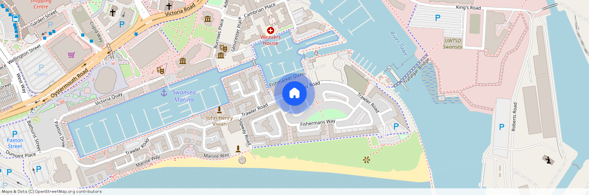 St. Catherines Court, Maritime Quarter, Swansea