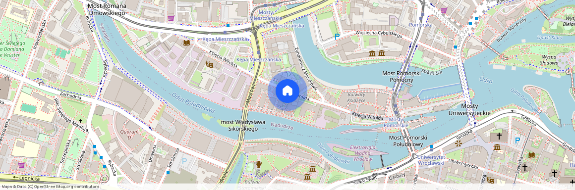 ul. Księcia Witolda, Nadodrze, Śródmieście, Wrocław, dolnośląskie