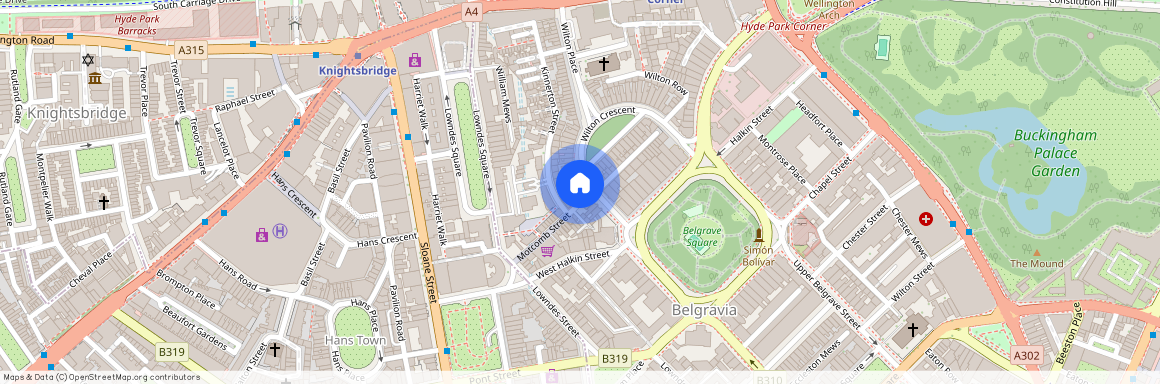 Wilton Crescent, Knightsbridge, SW1X