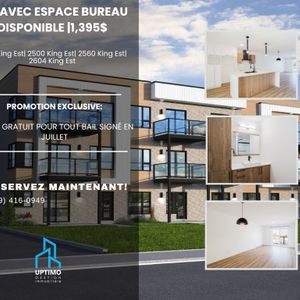 4 ½ + BUREAU|INTERNET|1 MOIS GRATUIT - Photo 2