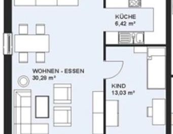 Neubau-Erstbezug: 3-Zimmer-Erdgeschosswohnung mit Terrasse - Foto 1