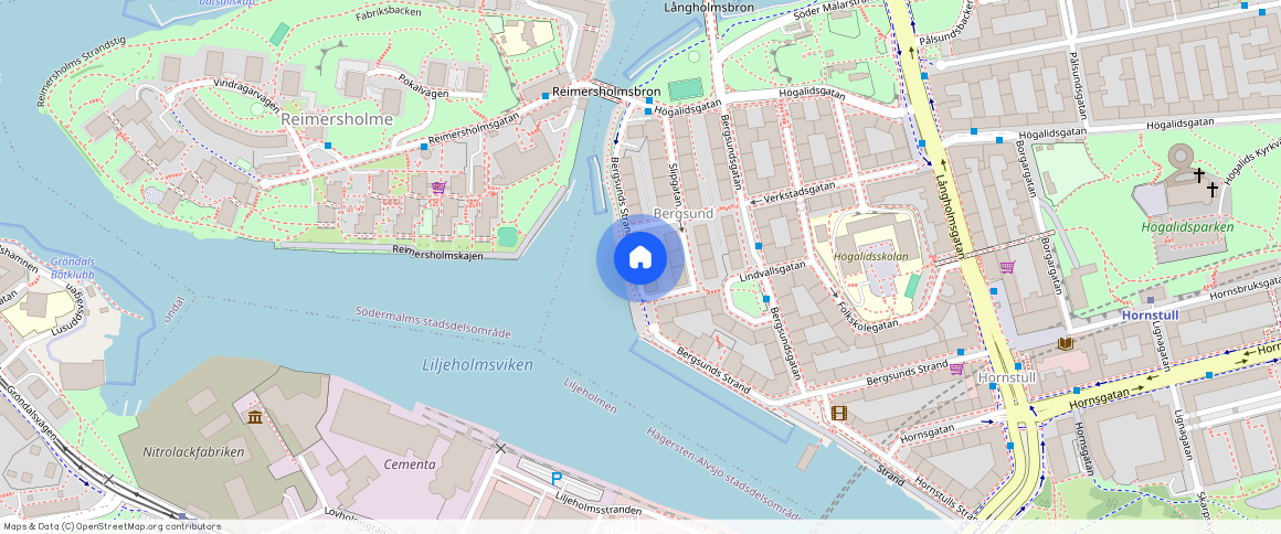 Södermalm, Stockholm, Bergsunds Strand 13