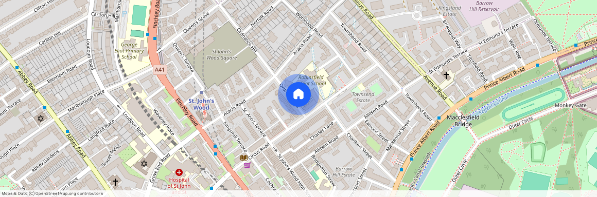 Ordnance Hill, NW8, London
