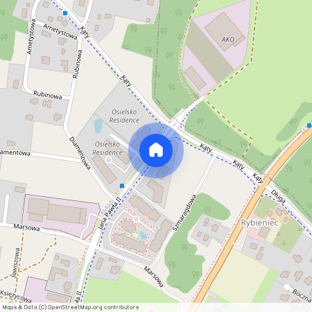 ul. Jana Pawła II, Osielsko, Osielsko, bydgoski, kujawsko-pomorskie