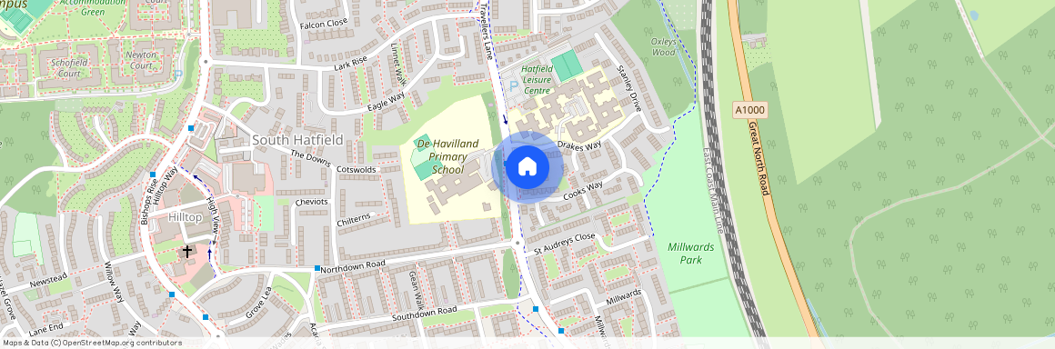Kingsmill Court, Hatfield, AL10