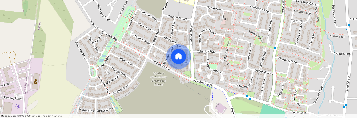 Horsa Close, Grove, Wantage