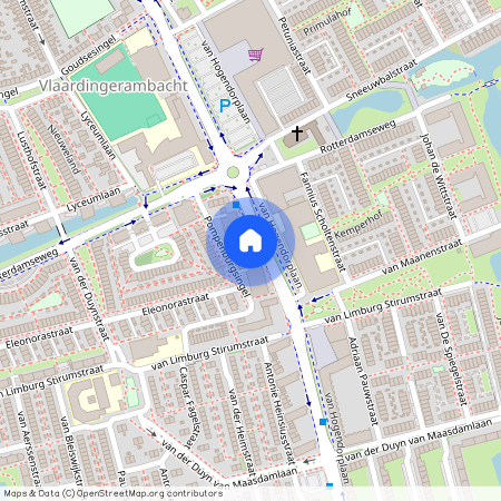 van Hogendorplaan 110-B, Babberspolder West, 3135CE, Vlaardingen