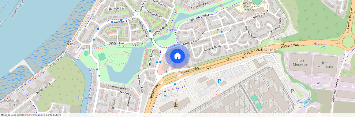 Charlesmere Gardens, Thames Reach, London