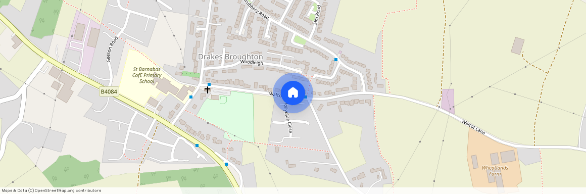 Walcot Lane, Drakes Broughton, Pershore, Worcestershire, WR10