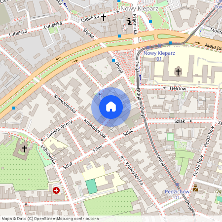 ul. Oskara Kolberga, Kleparz, Stare Miasto, Kraków, małopolskie