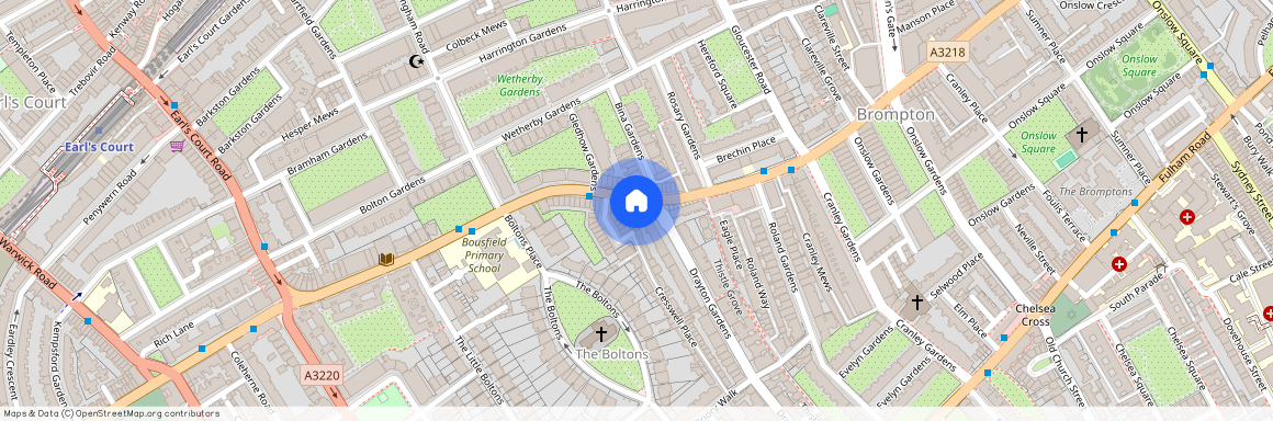 Cresswell Gardens, Chelsea, SW5, London