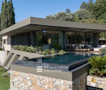 Villa contemporaine de 4 chambres à Mougins avec piscine et vue sur... - Photo 5