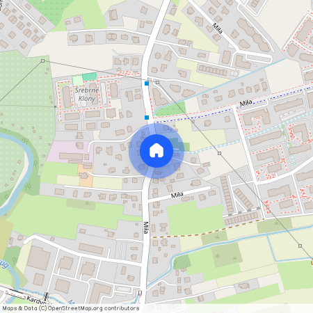 ul. Miła, Drabinianka, Rzeszów, podkarpackie