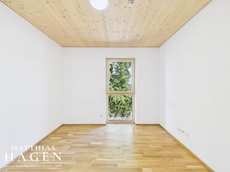 Wohnen im Grünen: 3-Zimmer-Gartenwohnung mit 200 m² Freiraum - Photo 3
